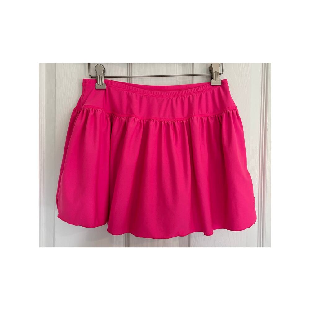 Coolibar Wavecatcher UPF 50+ Girls XL Swim Skirt Bright Pink